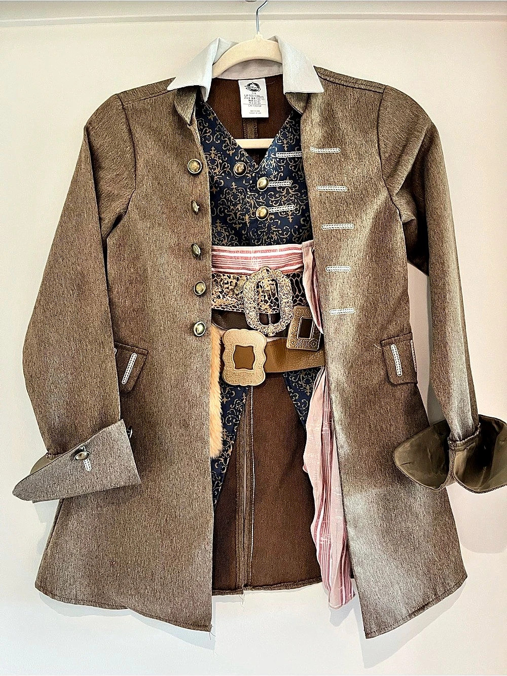 Disney Pirates of the Caribbean Captain Jack Sparrow Child Costume (Jacket Only)